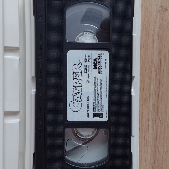 Casper New Adventures & Casper is Believing VHS 1995 MCA Universal - Picture 5 of 6